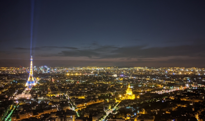 Gilles Dawidowicz (depuis la Tour Montparnasse), le 12 juillet 2020