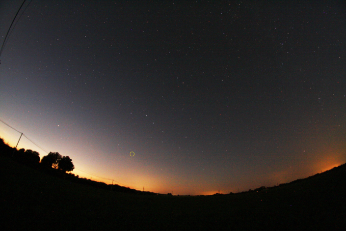 Comète C/2025 A6 (Lemmon) le 14 octobre 2025