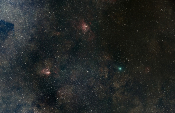 Comète C/2025 R2 (SWAN) le 17 octobre 2025