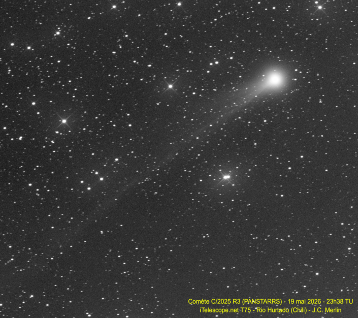 Comète C/2025 R3 (PANSTARRS) le 19 mai 2026