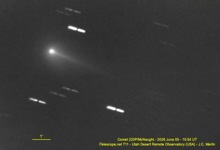 Comète 220P/McNaught le 5 juin 2026