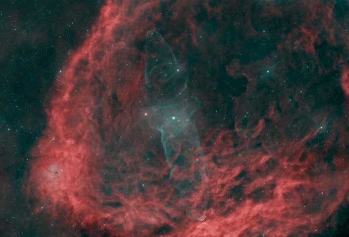 SH2-129 Nébuleuse du Calamar